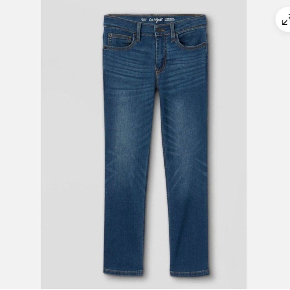 Boys cat & Jack Relaxed straight jeans size 3T New with tags